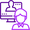 Virtual Learning Icon