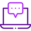 Virtual Communication Icon