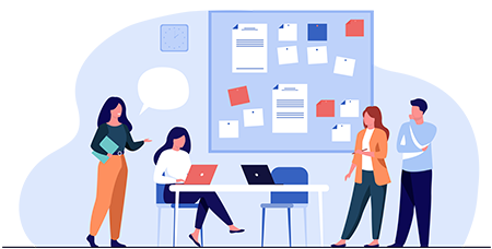 Graphics of Employee Training