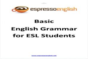 Espresso English Basic English Grammar  For ESL Students